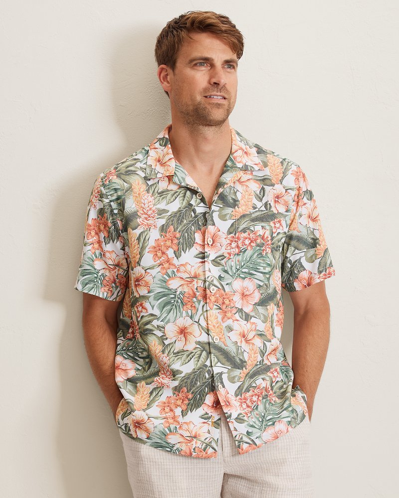 Coastal Ease Golden Gardens IslandZone Camp Shirt - Parisian
