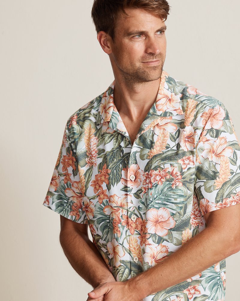 Coastal Ease Golden Gardens IslandZone Camp Shirt - Parisian
