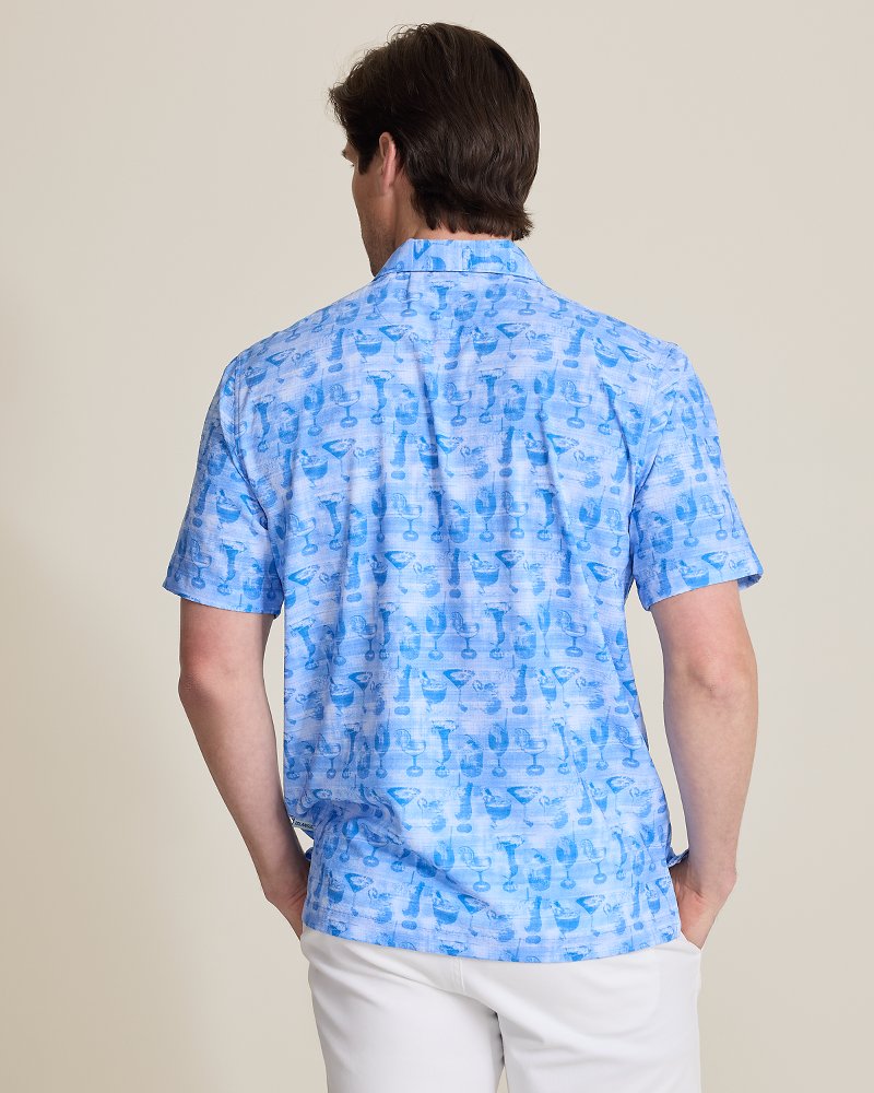 Bahama Coast Fizz Impressions IslandZone Polo - Glacier Blue