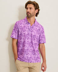 Bahama Coast Fizz Impressions IslandZone Polo - Passion Plum