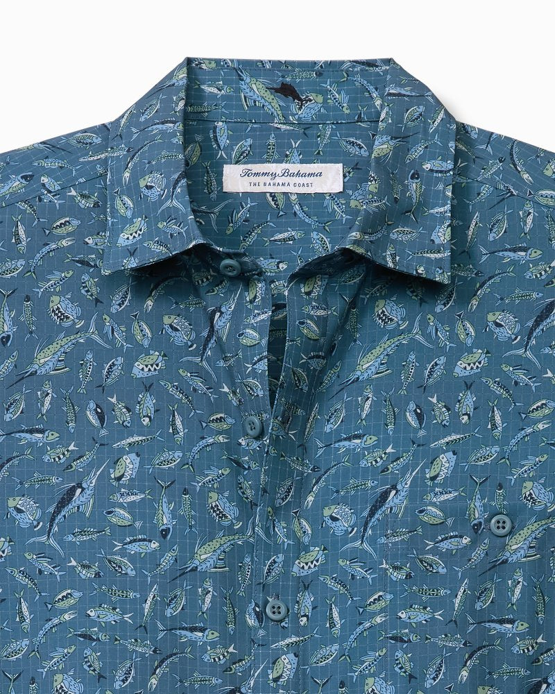 Bahama Coast Night Schooled IslandZone Shirt - Kingfish