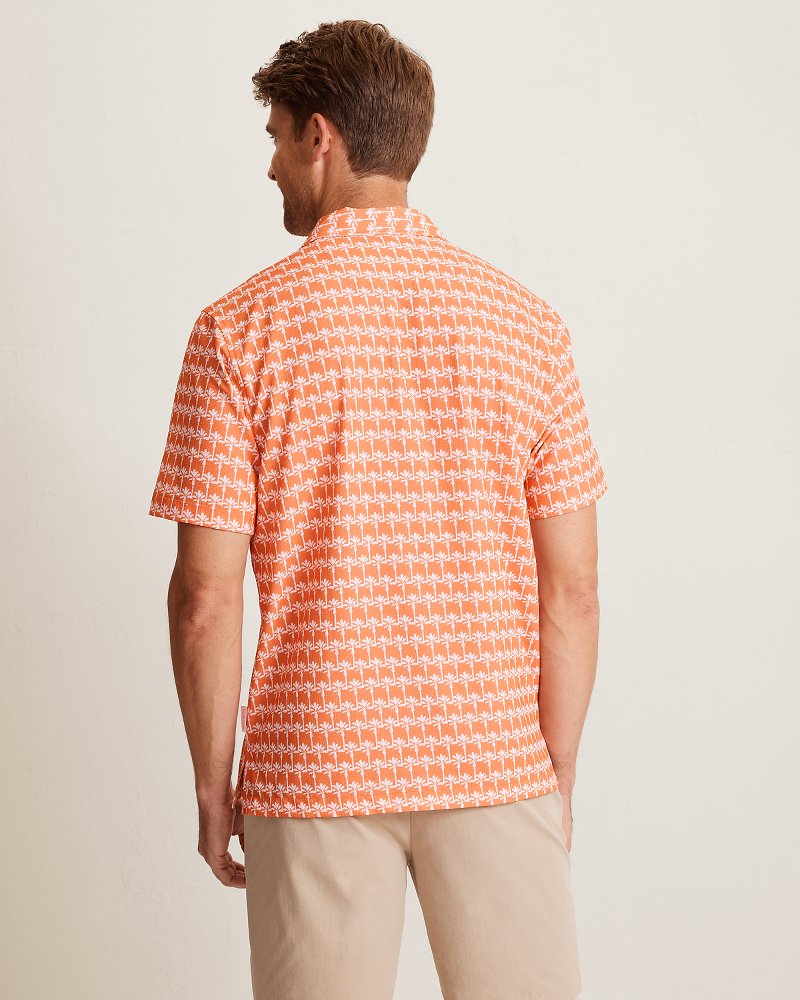 Bahama Coast Palm Reader IslandZone Polo - Dusty Orange