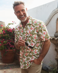 Bahama Coast Wild Grove IslandZone Shirt - Cloud