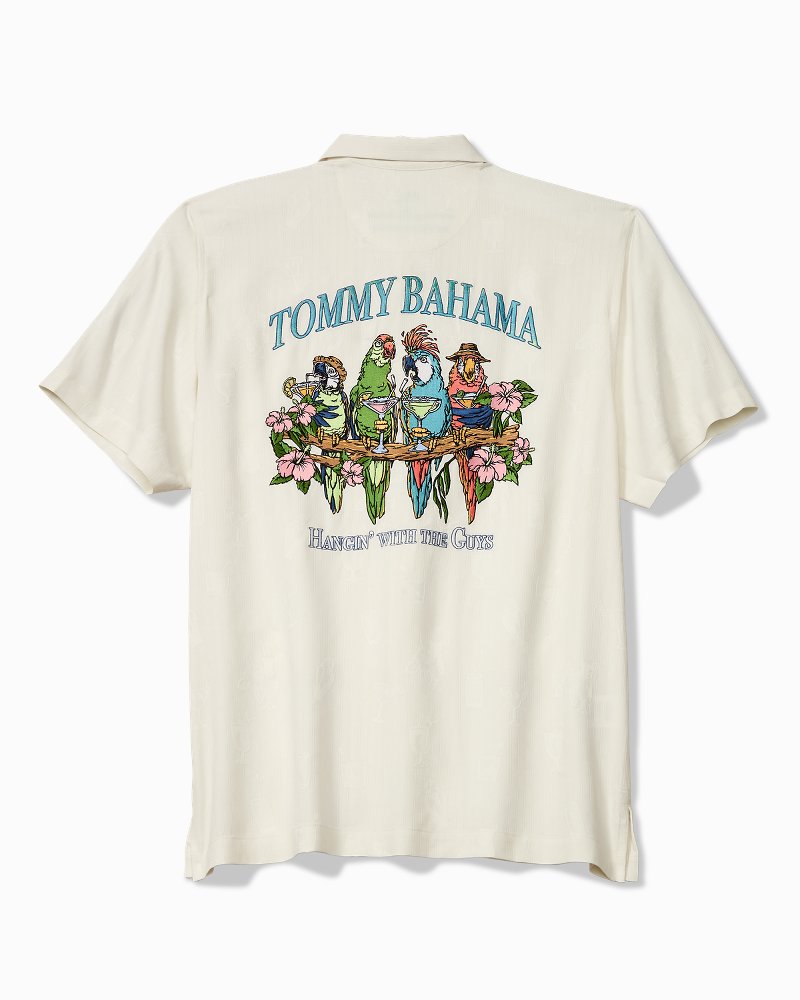 Hangin' With the Guys Silk Camp Shirt - Continental