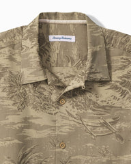 Coastal Ease Palms IslandZone Shirt - Shiitake