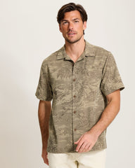 Coastal Ease Palms IslandZone Shirt - Shiitake