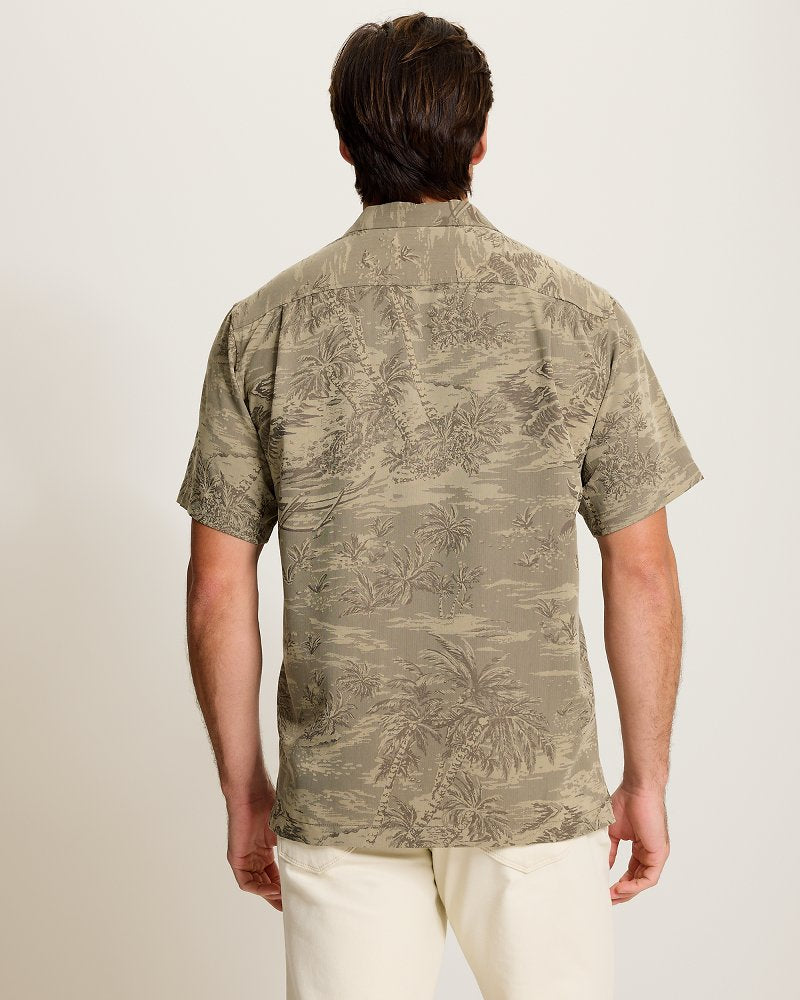 Coastal Ease Palms IslandZone Shirt - Shiitake
