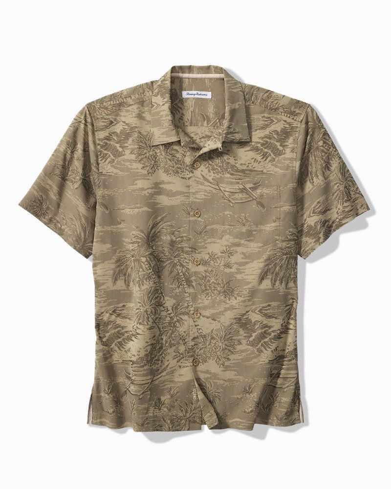 Coastal Ease Palms IslandZone Shirt - Shiitake