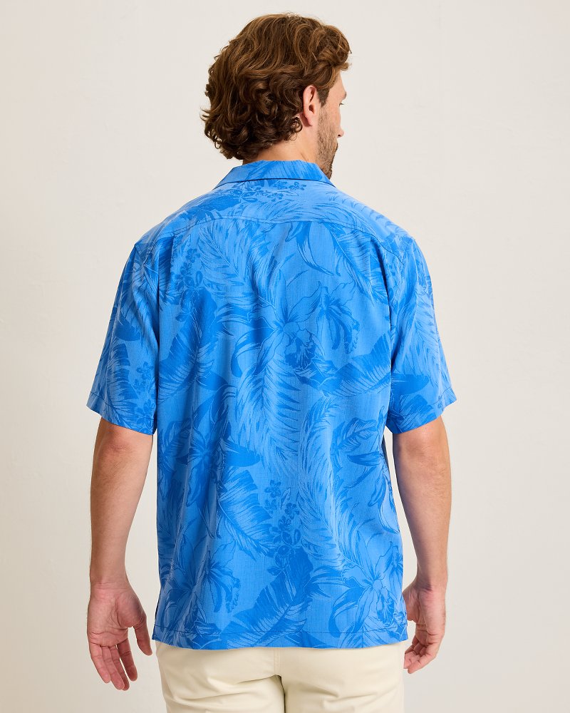 Coastal Ease Botanic Loom IslandZone Camp Shirt - Turkish Sea
