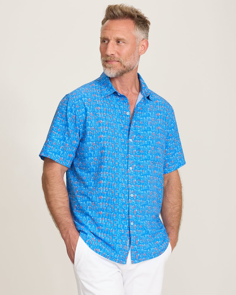 Bahama Coast Martini Time IslandZone Shirt - Campanula
