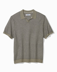 Coolside IslandZone® Sweater Polo - Sea Clay