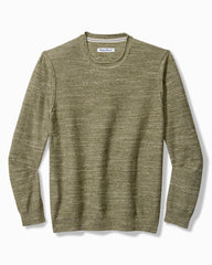 Salerno Point Crew Sweater - Tea Leaf Heather