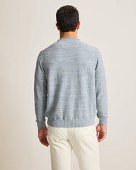 Salerno Point Crew Sweater - Denimblau Heather