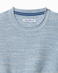 Salerno Point Crew Sweater - Denimblau Heather