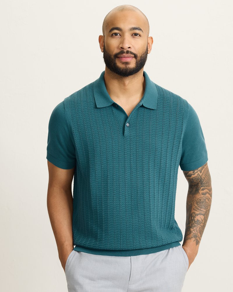 Coolside Sun Bliss IslandZone Polo - Malachite