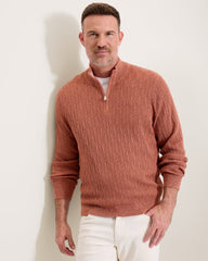 Coolside Madeira IslandZone Half-Zip - Spicy Clay Heather