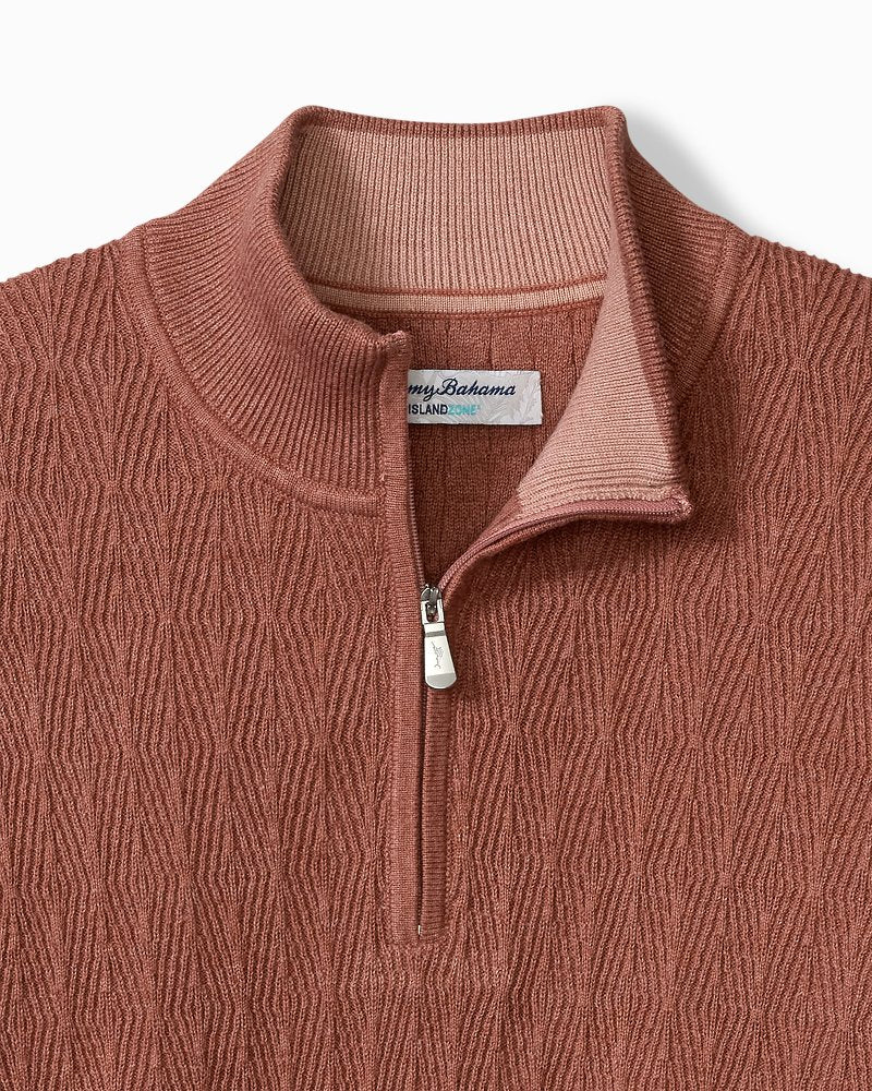 Coolside Madeira IslandZone Half-Zip - Spicy Clay Heather