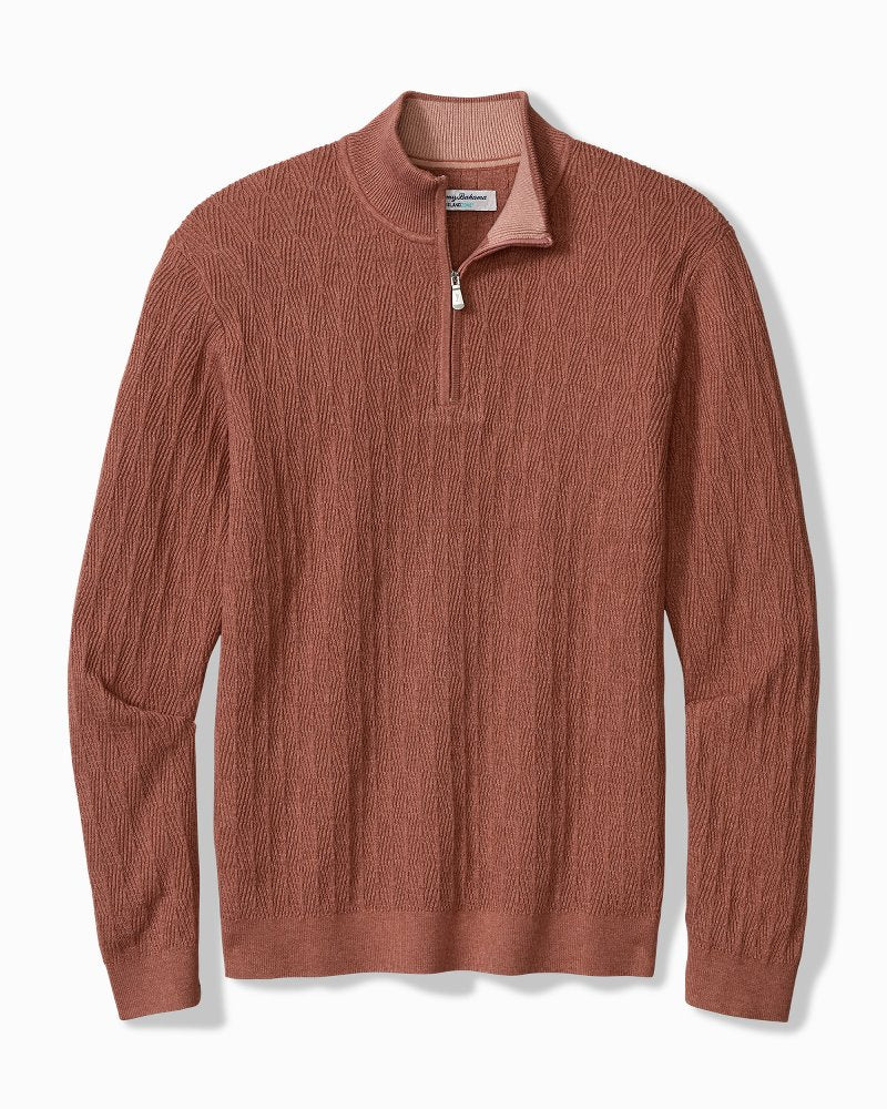 Coolside Madeira IslandZone Half-Zip - Spicy Clay Heather