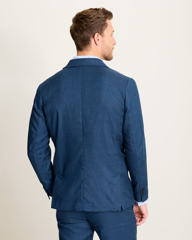 Latigo Beach Linen-Blend Blazer - Navy