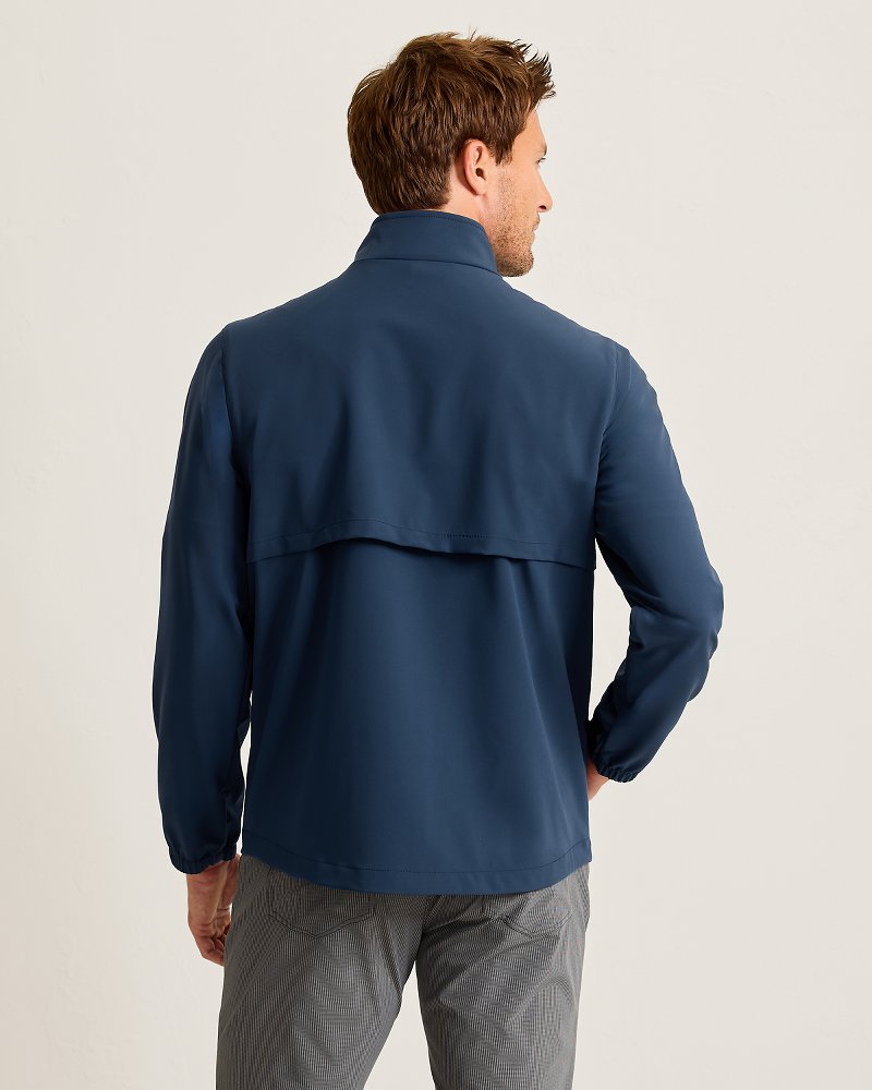 Island Clubhouse Pro Full-Zip Performance Jacket - Ocean Deep