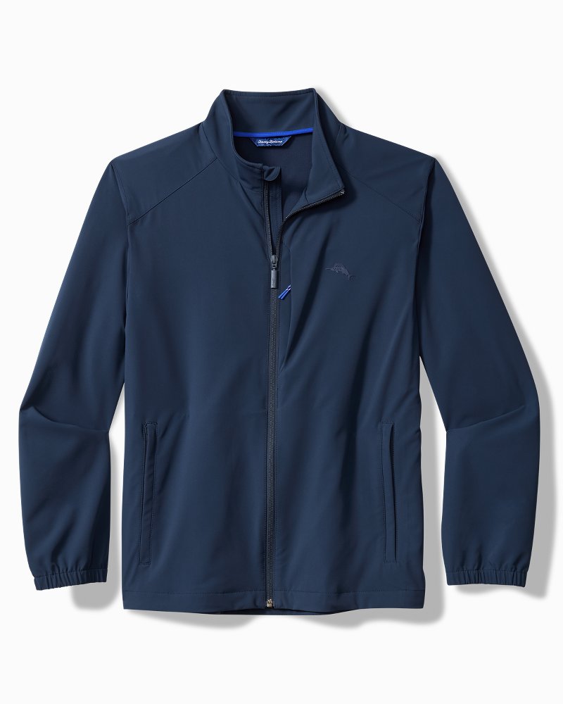 Island Clubhouse Pro Full-Zip Performance Jacket - Ocean Deep