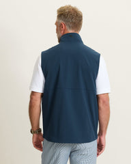 Island Clubhouse Pro Full-Zip Performance Vest - Ocean Deep