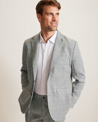 Baird McNutt Dublin Bay Linen Blazer - Insignia Blue