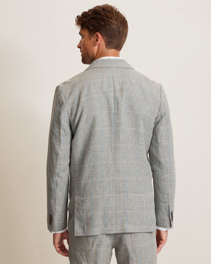 Baird McNutt Dublin Bay Linen Blazer - Insignia Blue