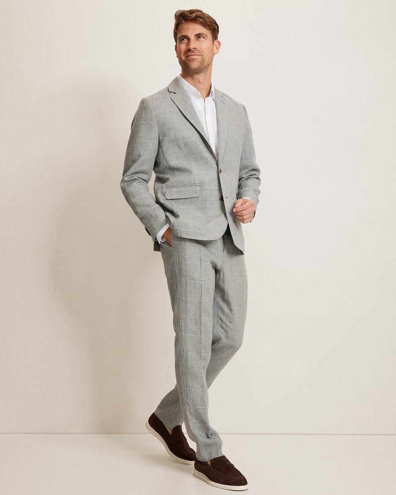 Baird McNutt Dublin Bay Linen Blazer - Insignia Blue