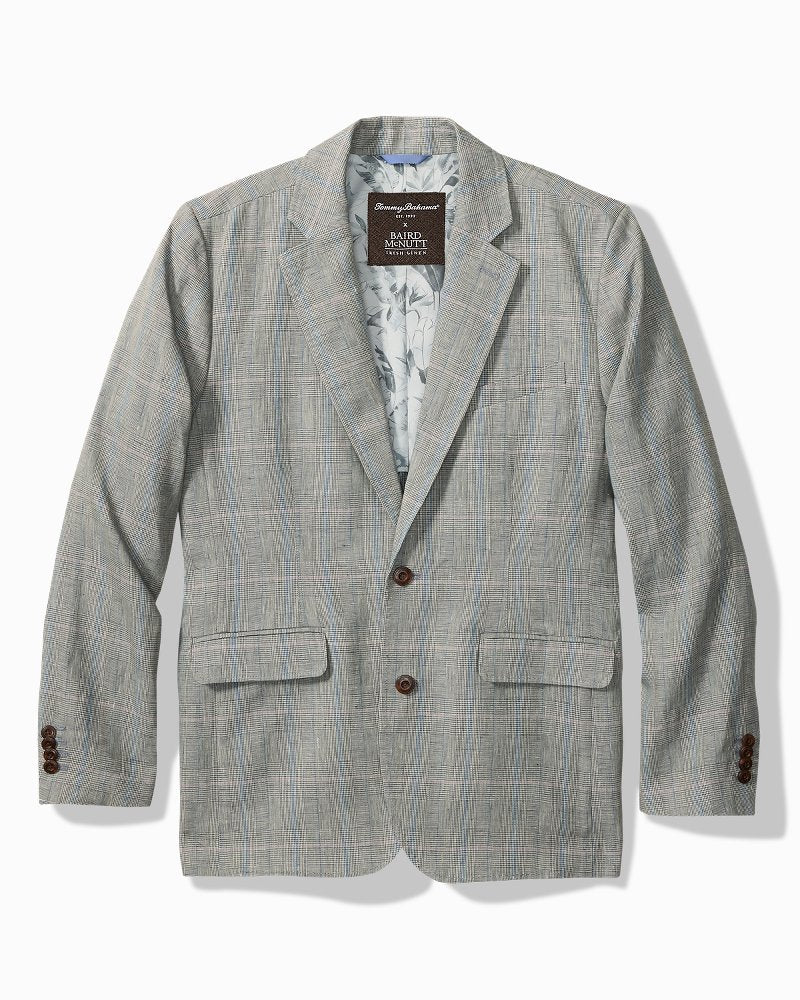 Baird McNutt Dublin Bay Linen Blazer - Insignia Blue