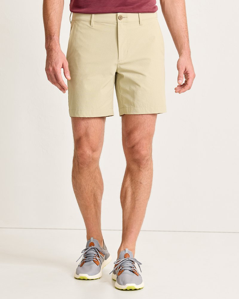 Chip Shot IslandZone 7-Inch Shorts - Stone Khaki