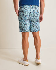 Boracay Fiesta Fronds 9-Inch Shorts - Maritime