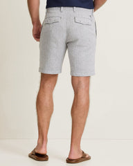 Beach Coast Stretch-Linen 9-Inch Shorts - Bala Shark