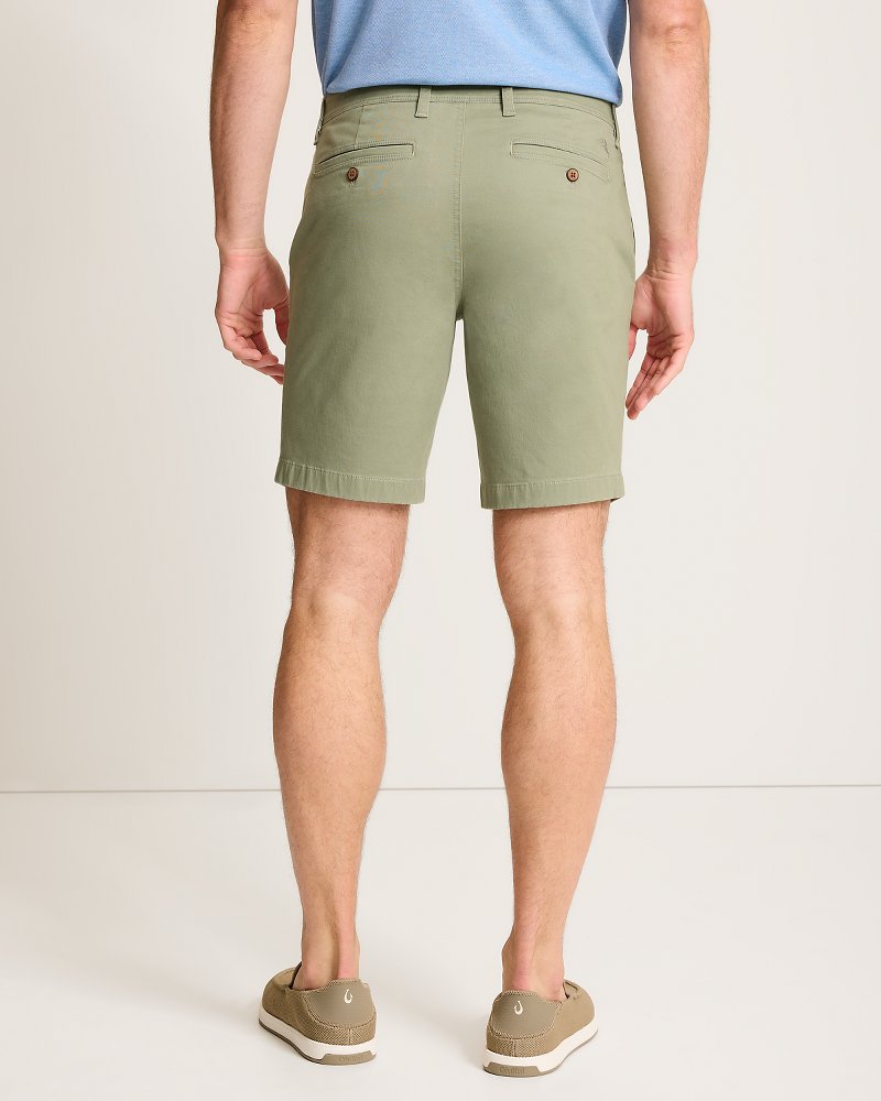 Boracay Island Chino 9-Inch Shorts - Soapstone