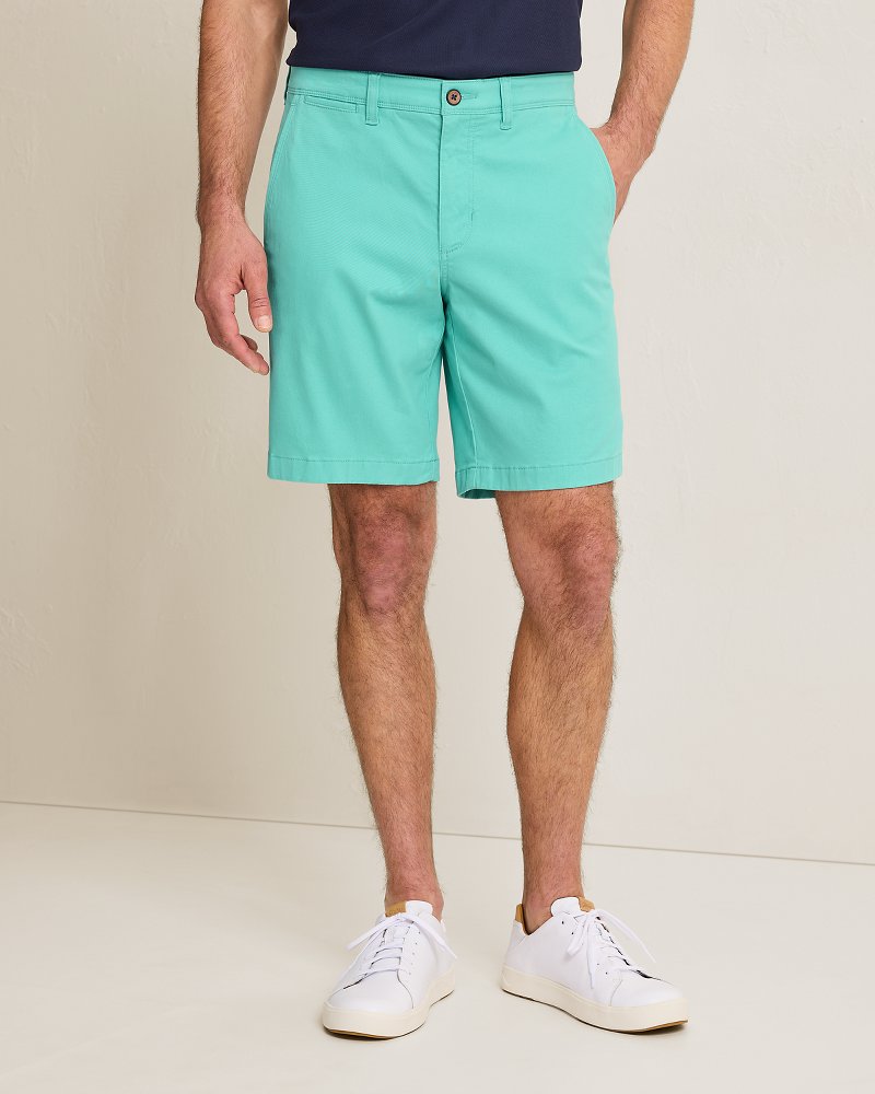 Boracay Island Chino 9-Inch Shorts - Azure Water
