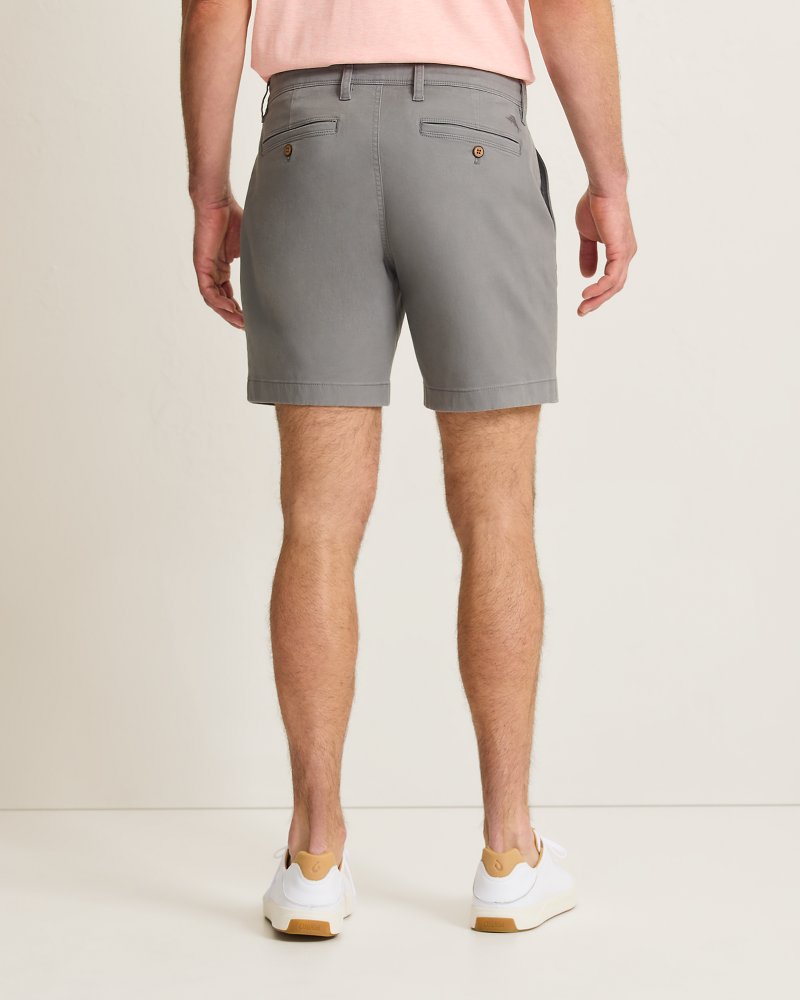Boracay Island Chino 7-Inch Shorts - Spa Stone