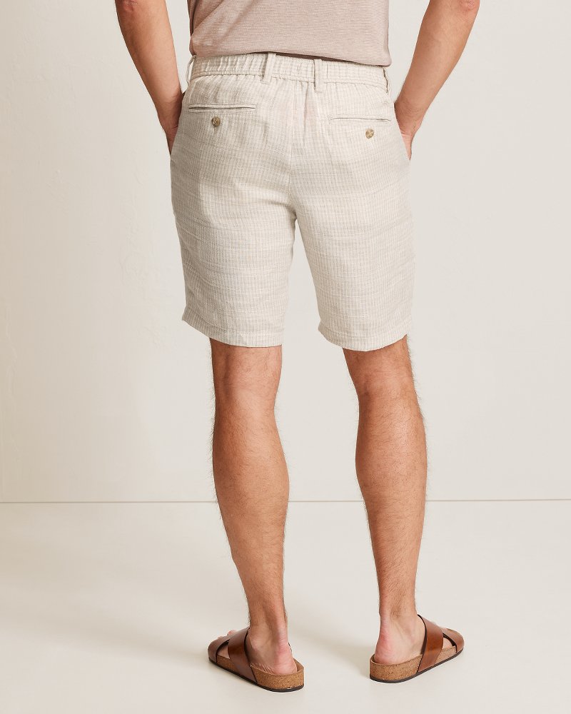 Baird McNutt Linen 9-Inch Shorts - Golden Honey