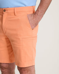 Boracay Island Chino Cargo 9-Inch Shorts - Light Serape