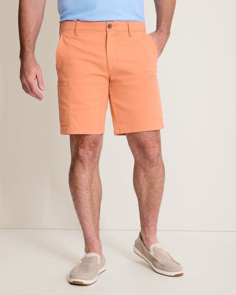 Boracay Island Chino Cargo 9-Inch Shorts - Light Serape