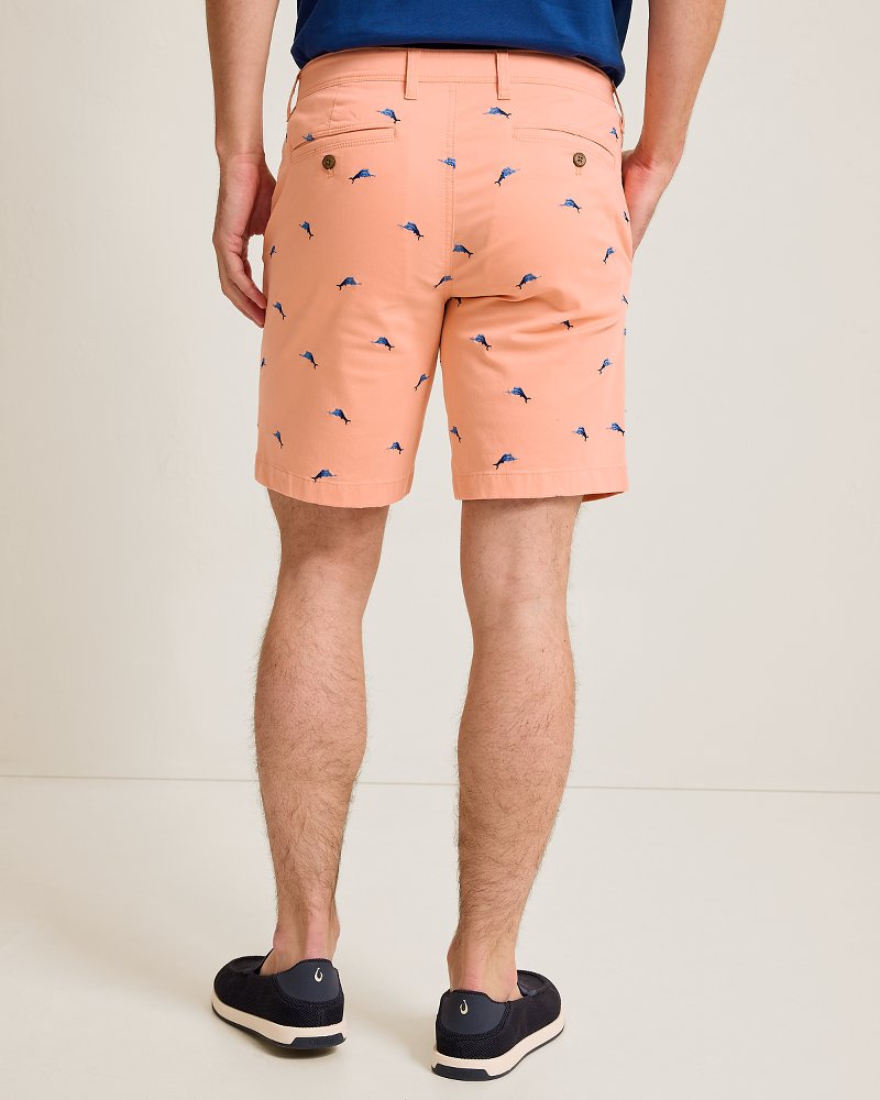 Boracay Marlin Cove 9-Inch Shorts - Dusty Coral