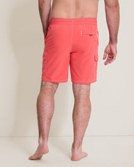 Baja Bay 8-Inch Boardshorts - Light Pomodoro