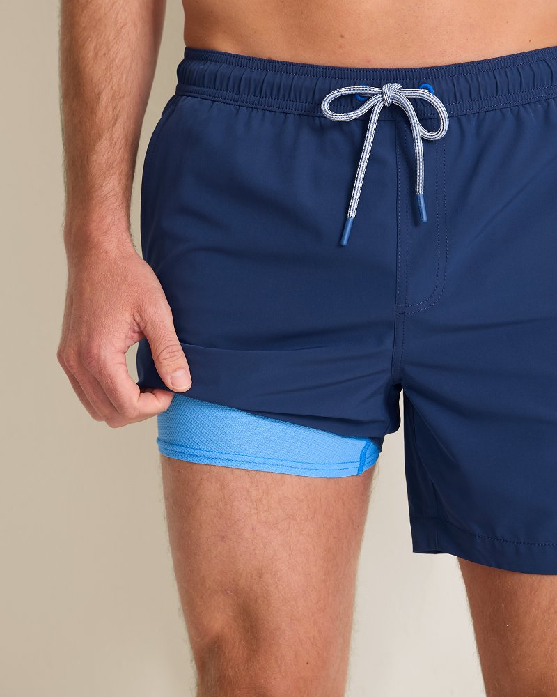 Naples Valley 6-Inch Swim Trunks - Island Navy
