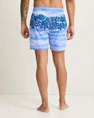 Naples Sapphire Shores 6-Inch Swim Trunks - Dockside Blue