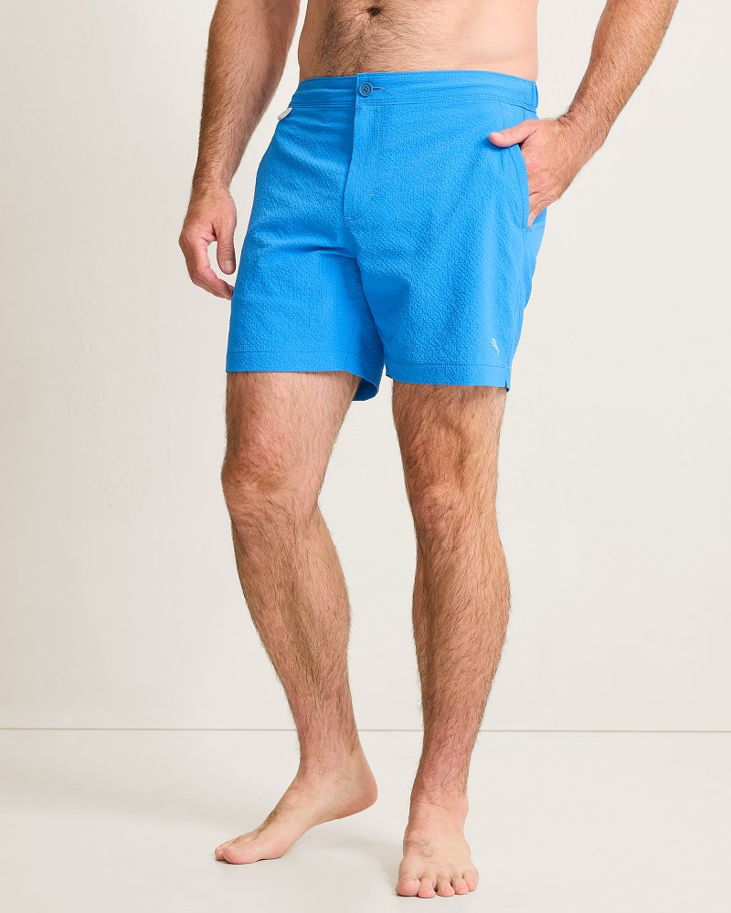 Amalfi Shores 6-Inch Swim Trunks - Campanula