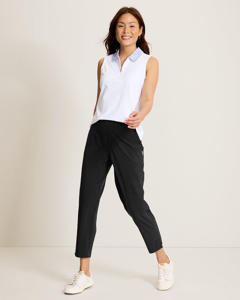 Alicia IslandZone Cropped Easy Pants - Black