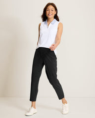 Alicia IslandZone Cropped Easy Pants - Black