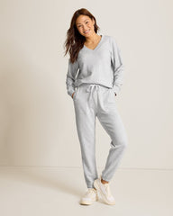 Marina Del Mar Joggers - Summer Grey Hthr