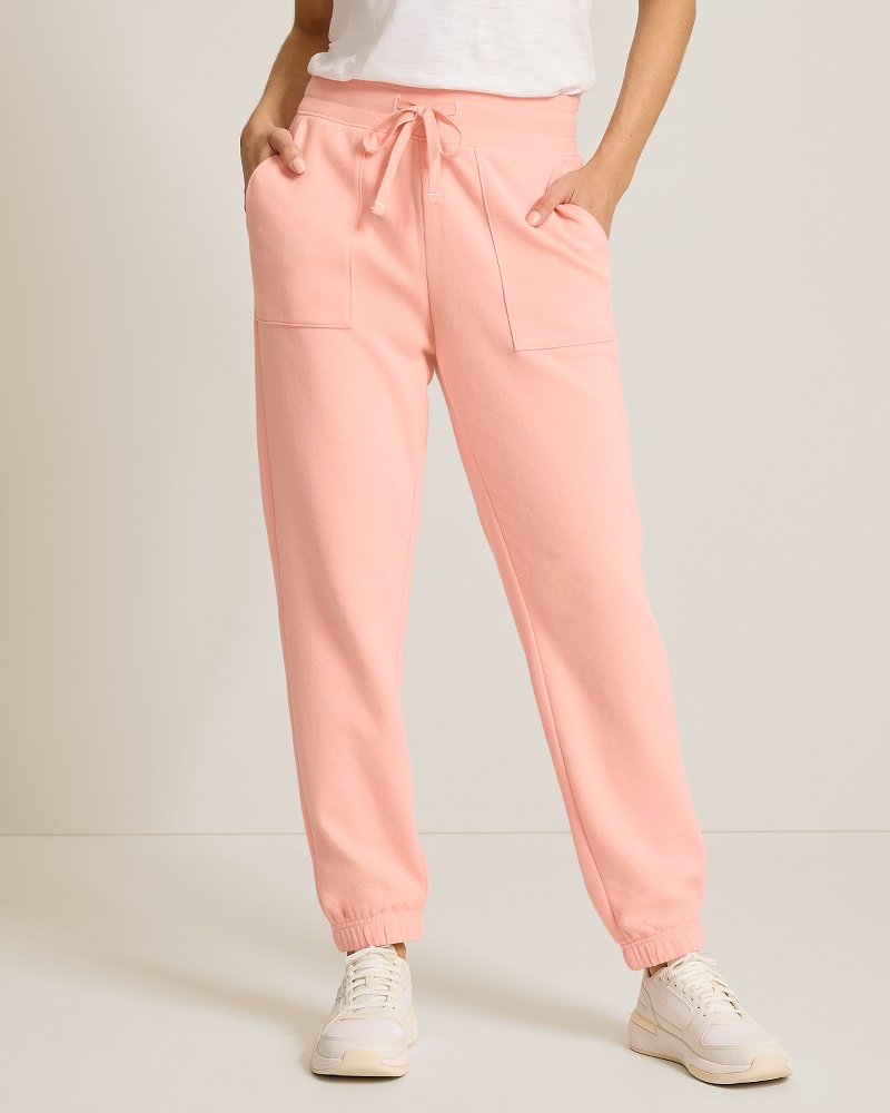 Marina Del Mar Joggers - Light Salmon