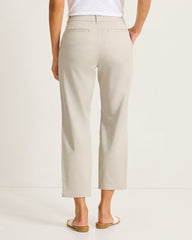 Coastal Beach Cropped Chino - Khaki Sand