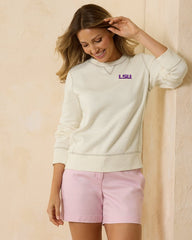 Collegiate Tobago Bay Crewneck Sweatshirt - LSU